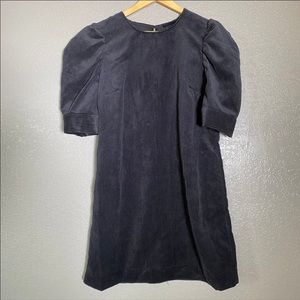 Women’s Medium * Black Velvet Dress * NWT